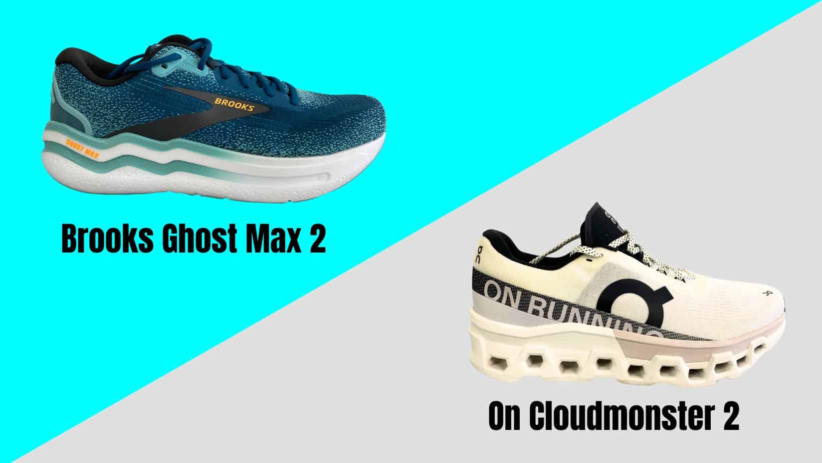 Brooks Ghost Max 2 vs On Cloudmonster 2 by a Foot Specialist