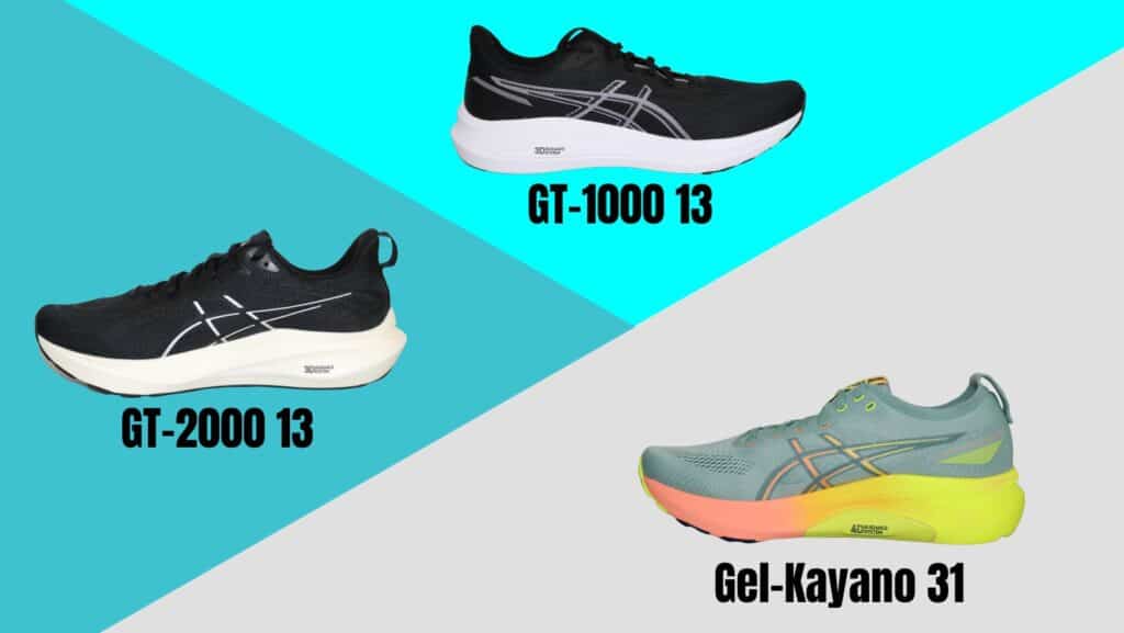 Best Asics Stability Shoes Gel Kayano vs GT 2000 vs GT 1000