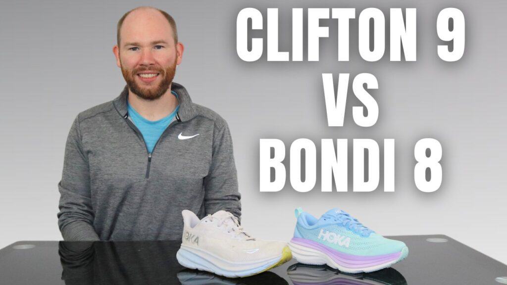 Hoka Clifton 9 vs Bondi 8 Cover Photo with James McCormack