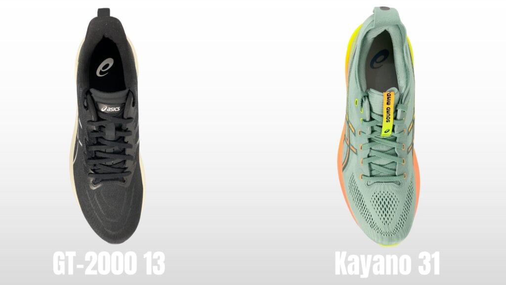 Asics Gel Kayano 31 vs. GT 2000 13 Stability Shoes Compared