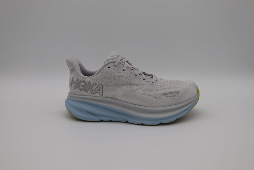 Picture of the Hoka Clifton 9 from the side