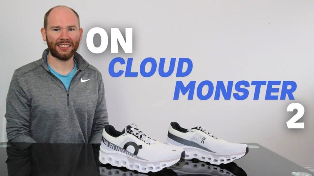 Picture of James McCormack sitting at a desk about to provide an On Cloudmonster 2 review