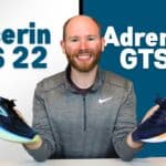 Picture of James McCormack providing a review of the Brooks Gelycerin GTS 22 vs Adrenaline GTS 24