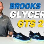 Photo of James McCormack holding the Brooks Glycerin GTS 22 for review