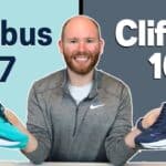 Picture of James mccormack providing a review of the Hoka Clifton 10 vs Asics Gel Nimbus 27