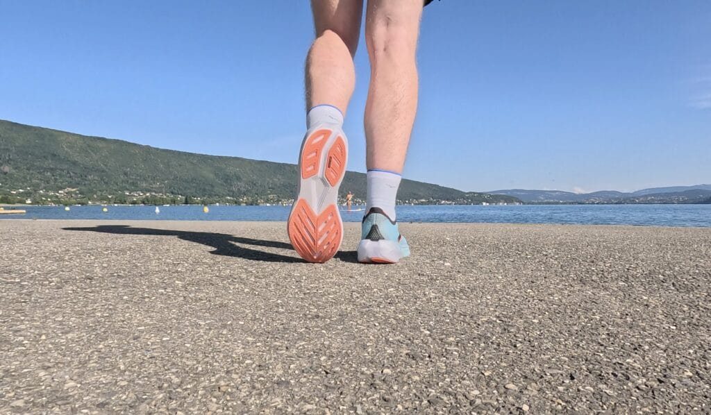 Picture of the outsole of the Brooks Hyperion 3