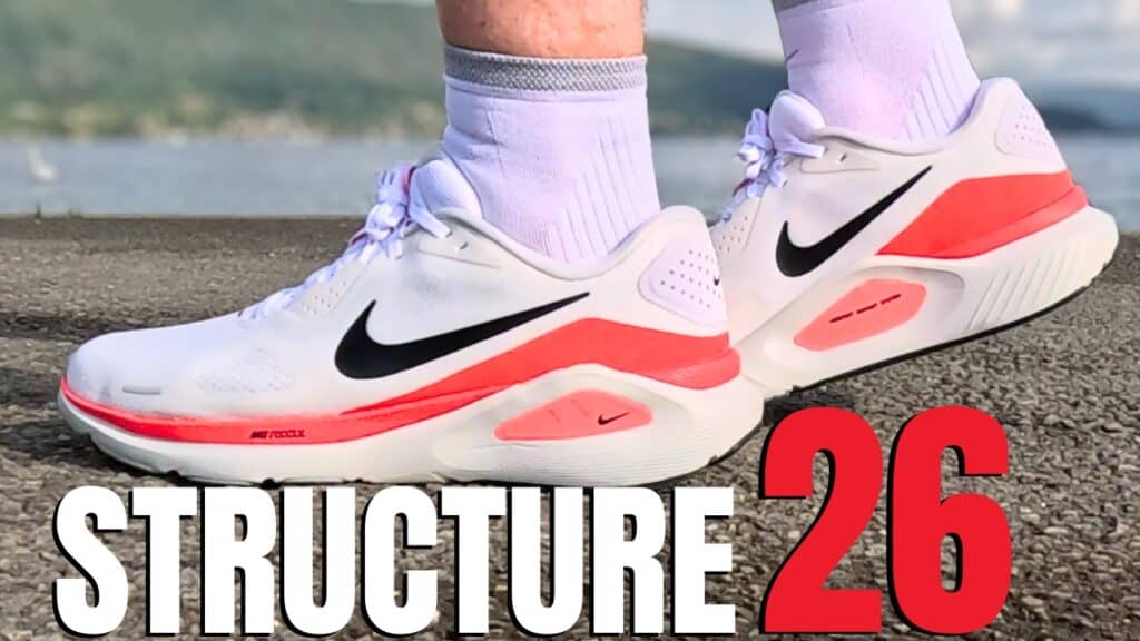 Cover photo for the review of the nike structure 26