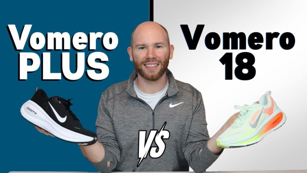 Cover photo for the review of the Nike Vomero 18 vs Vomero Plus