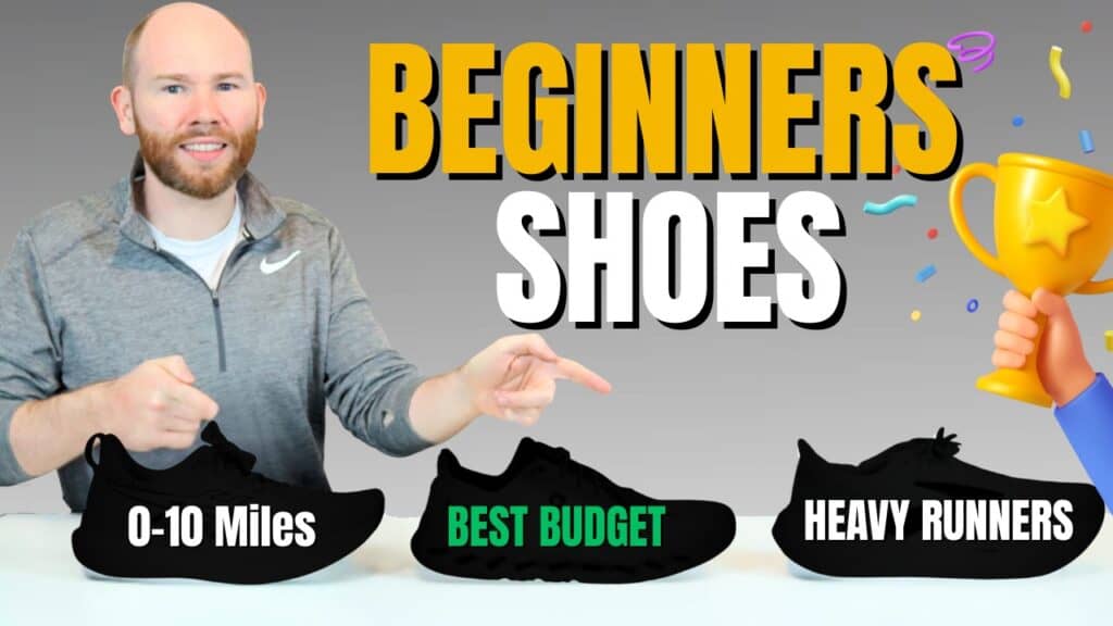 Foot specialist reviewing the best running shoes for beginners in 2026, including budget and heavier runner options.